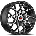 Spec-1 Wheels SP-52 Gloss Black w/ Machined Spoke Faces 20x8.5 | 5x114.3/5x120 (SP-5220853838GBM)