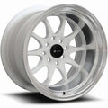 Vors Wheels TR3 White w/ Machined Lip 15x9 | 4x100/4x114.3 (TR0315908H0W)