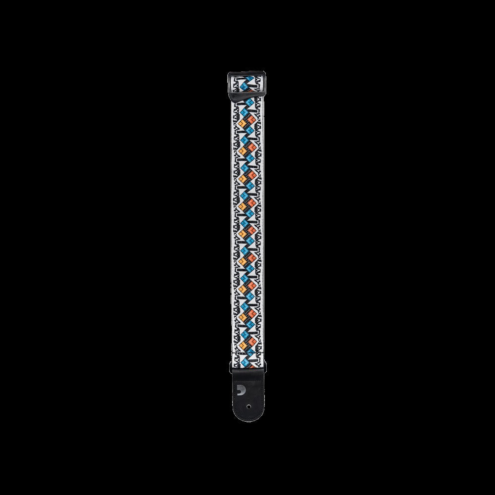 Eco Woven Guitar Strap, White