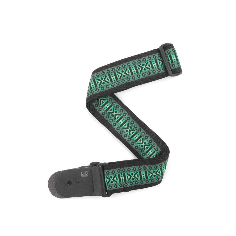 Woven Guitar Strap, Monterey 3, Green
