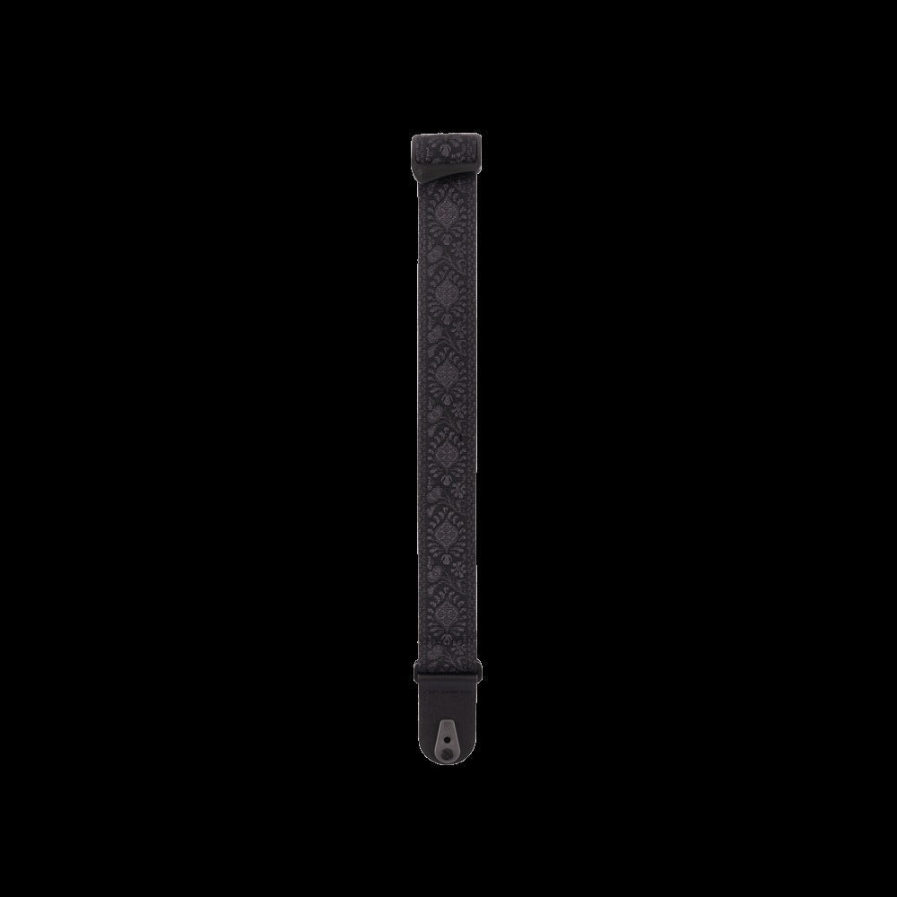 Pad Lock Woven Guitar Strap, Monterey Black