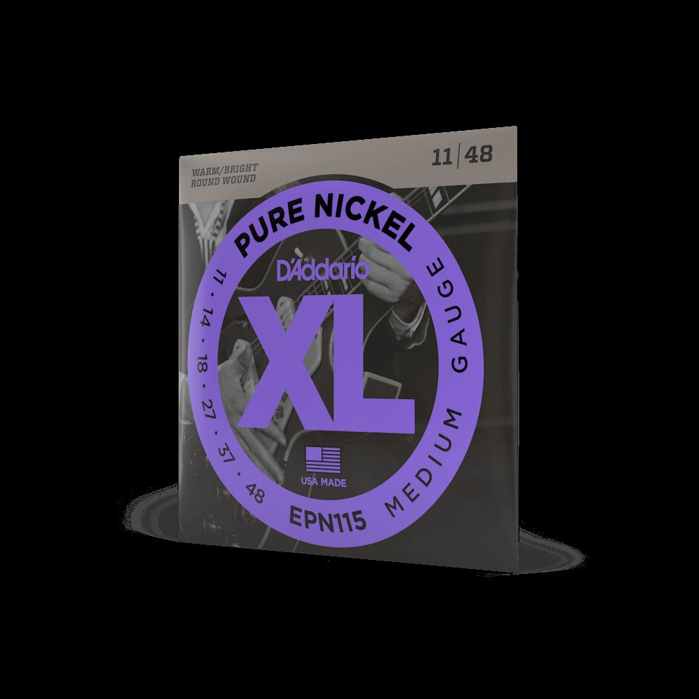 11-48 Medium, XL Pure Nickel Electric Guitar Strings