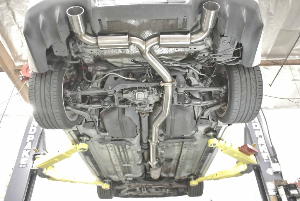 Megan Racing Catback Exhaust | 2008-2015 Mitsubishi Evo X (LW-CBS-MLE08X)
