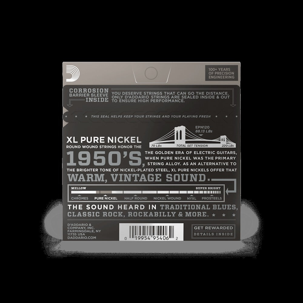 09-41 Super Light, XL Pure Nickel Electric Guitar Strings