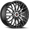 Spec-1 Wheels SP-55 Gloss Black w/ Machined Spoke Faces 20x8.5 | 5x112/5x114.3 (SP-5520853638GBM)