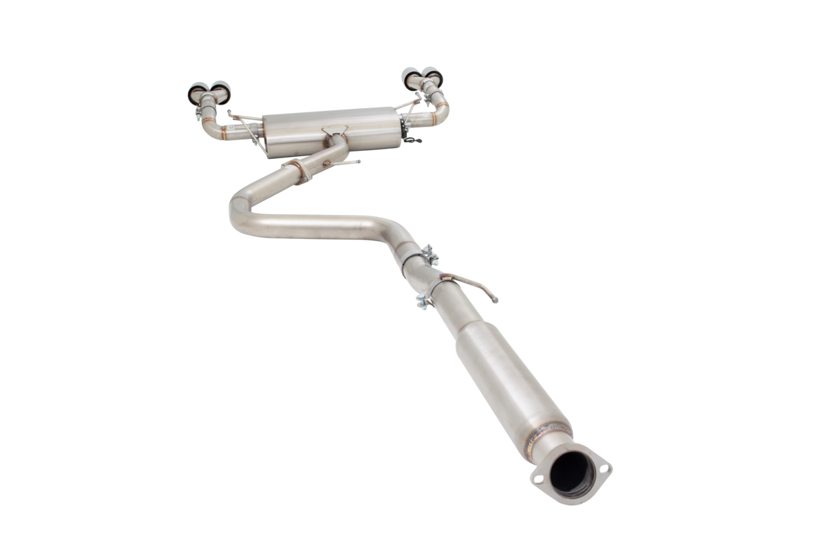 XForce 3" Stainless Steel Catback System w/ Varex | 2022+ Kia Forte GT Sedan & Hatch (ESKC22VKCS)