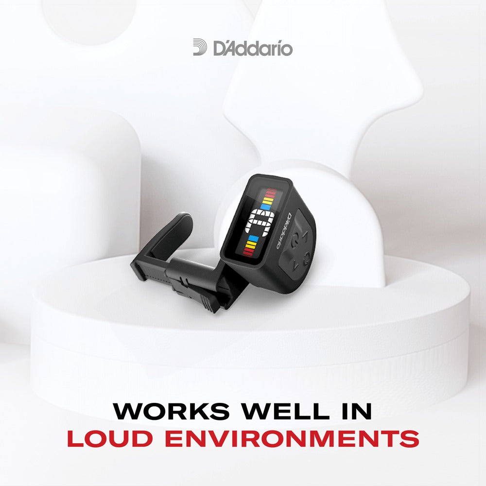 Micro Clip Free Headstock Guitar Tuner