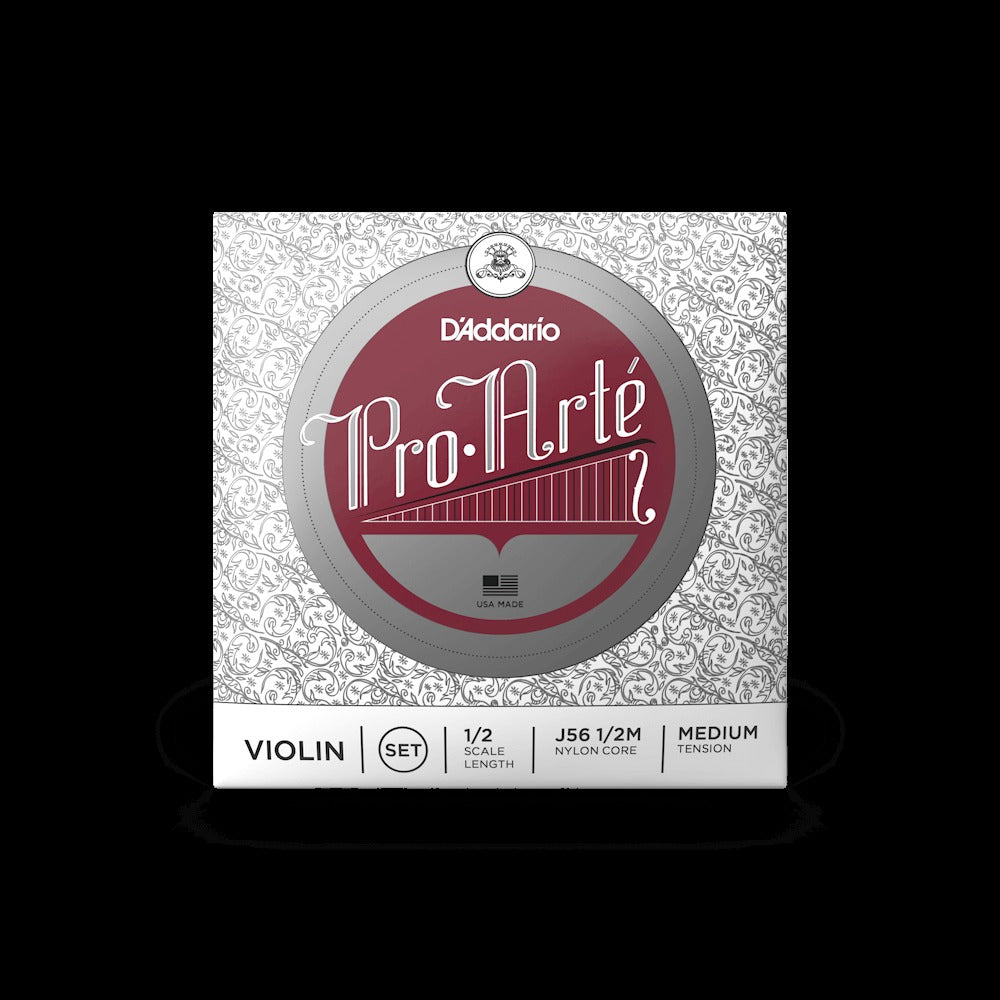 Pro-Arté Violin String Set, 1/2 Scale, Medium Tension