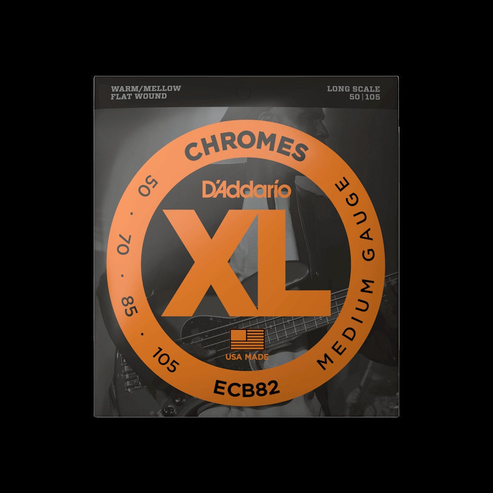 50-105 Medium, Long Scale, XL Chromes Bass Strings