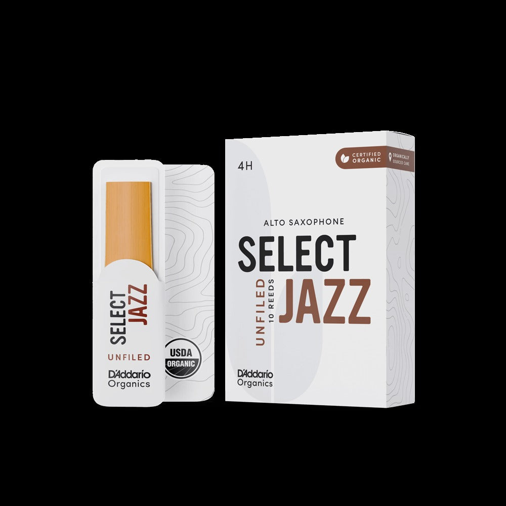 Organic Select Jazz Unfiled Alto Saxophone Reeds