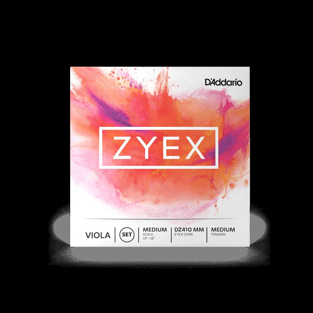 Zyex Viola String Set, Medium Scale, Medium Tension