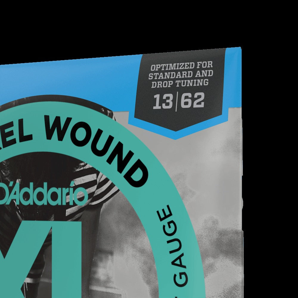 13-62 Light Baritone, XL Nickel Electric Guitar Strings