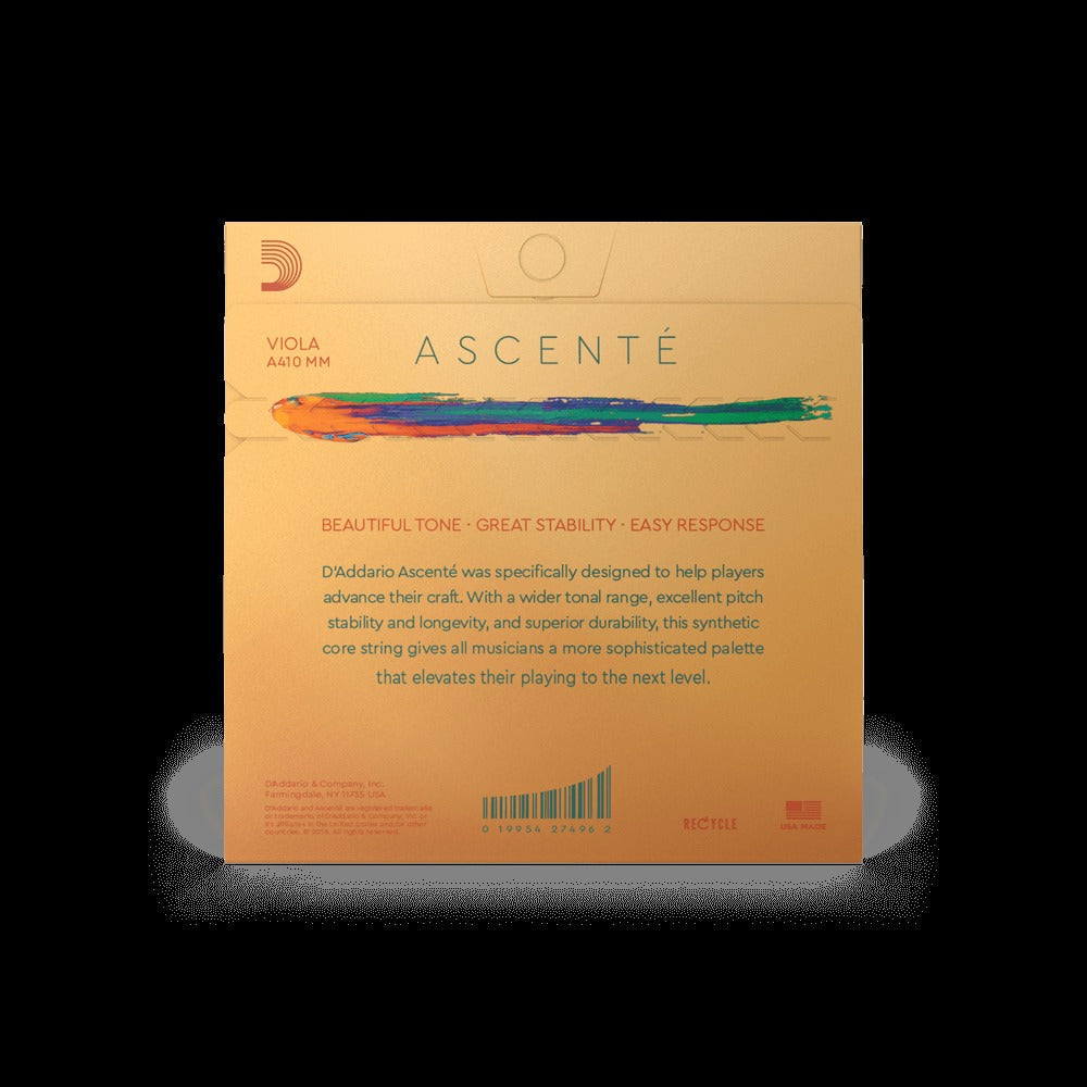Ascenté Viola String Set, Medium Scale, Medium Tension