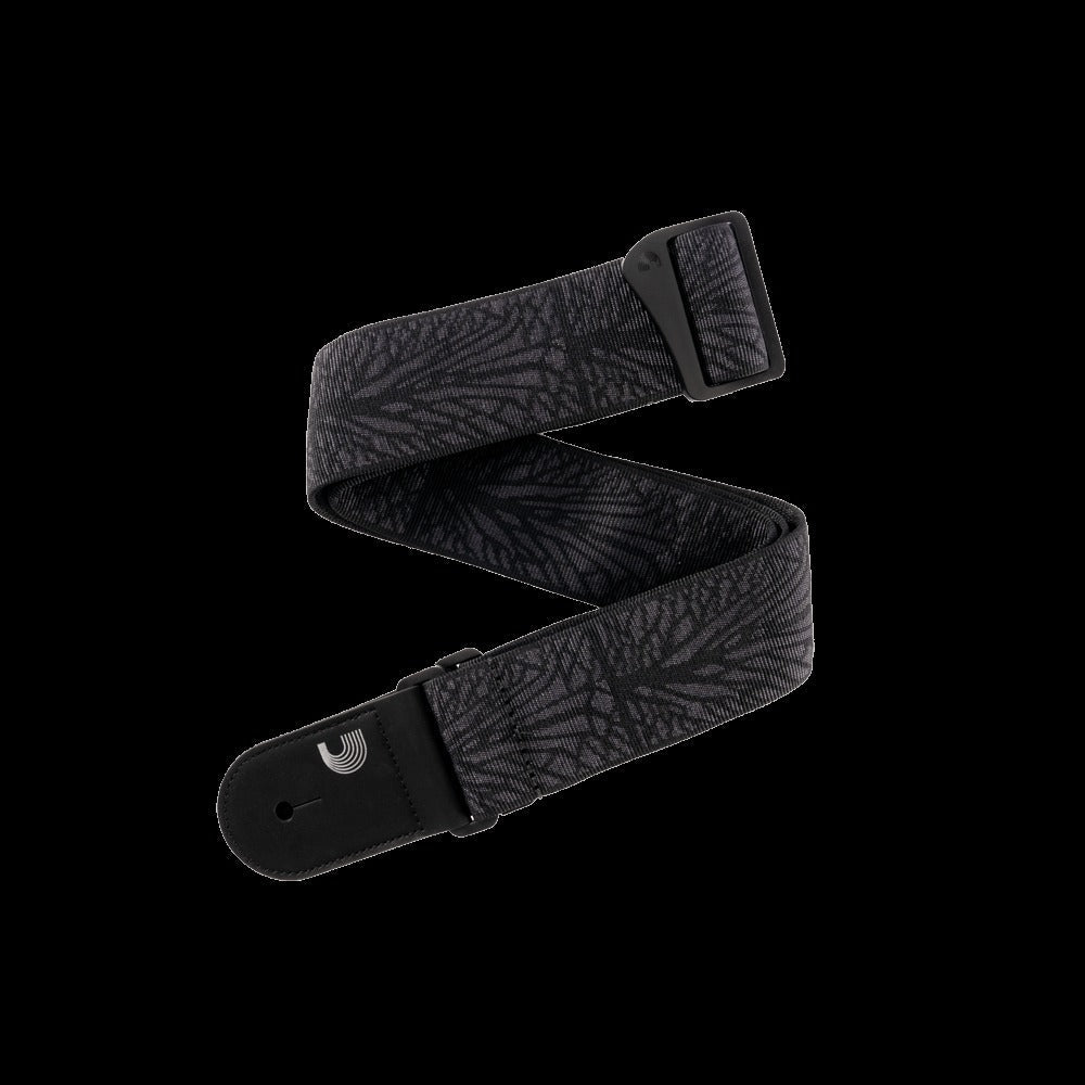 Woven Guitar Strap, Lightning Black