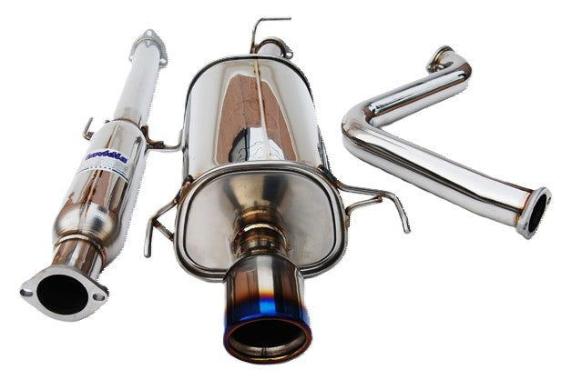 Invidia Q300 Catback Exhaust w/Titanium Tip | 1997-2001 Honda Prelude Base (HS97HP1GNT)