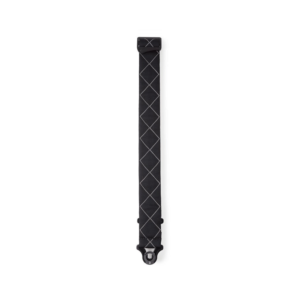 Auto Lock Locking Guitar Strap, Black Padded Diamonds