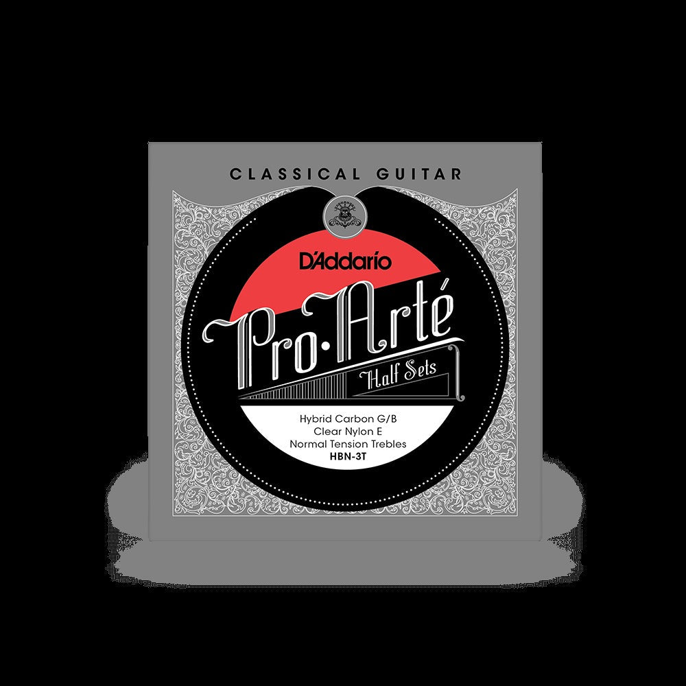 Treble Half Set, Pro-Arté Hybrid Carbon Classical Guitar Strings