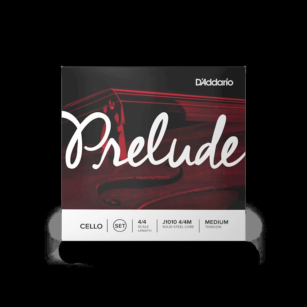 Prelude Cello String Set, 4/4 Scale, Medium Tension