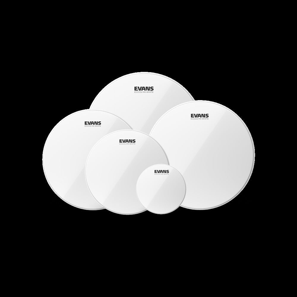 MXTM White Marching Tenor Drumhead