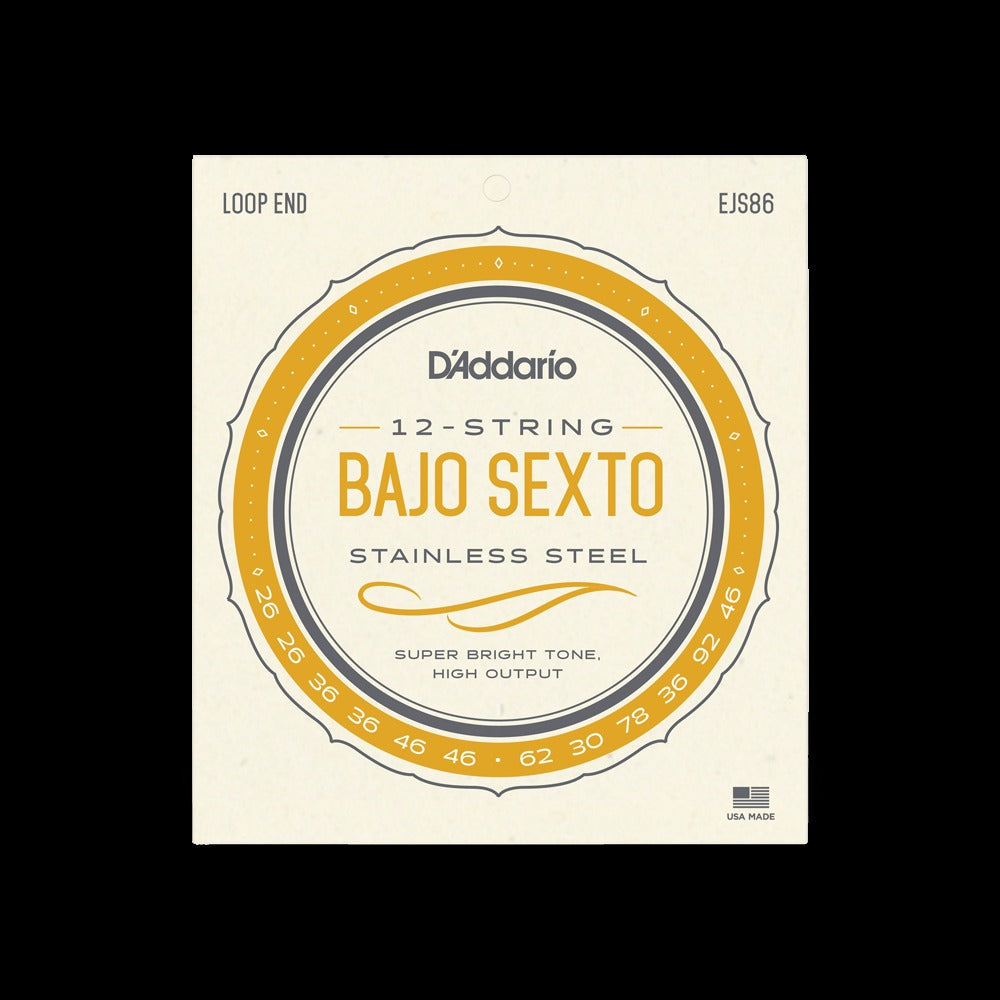 Bajo Sexto, 12 String, Stainless Steel