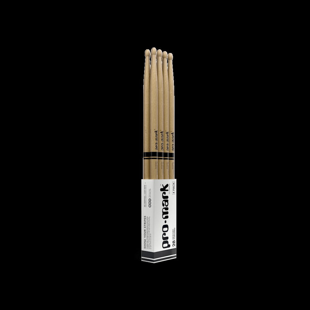 Classic Forward 2B Hickory Drumstick, Oval Wood Tip