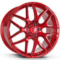 Versus Racing VS10 Gloss Red 17x7.5 | 4x100/4x114.3 (VS1017758H+35RED)
