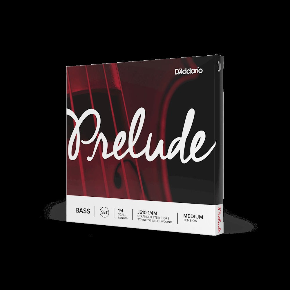 Prelude Bass String Set, 1/4 Scale, Medium Tension