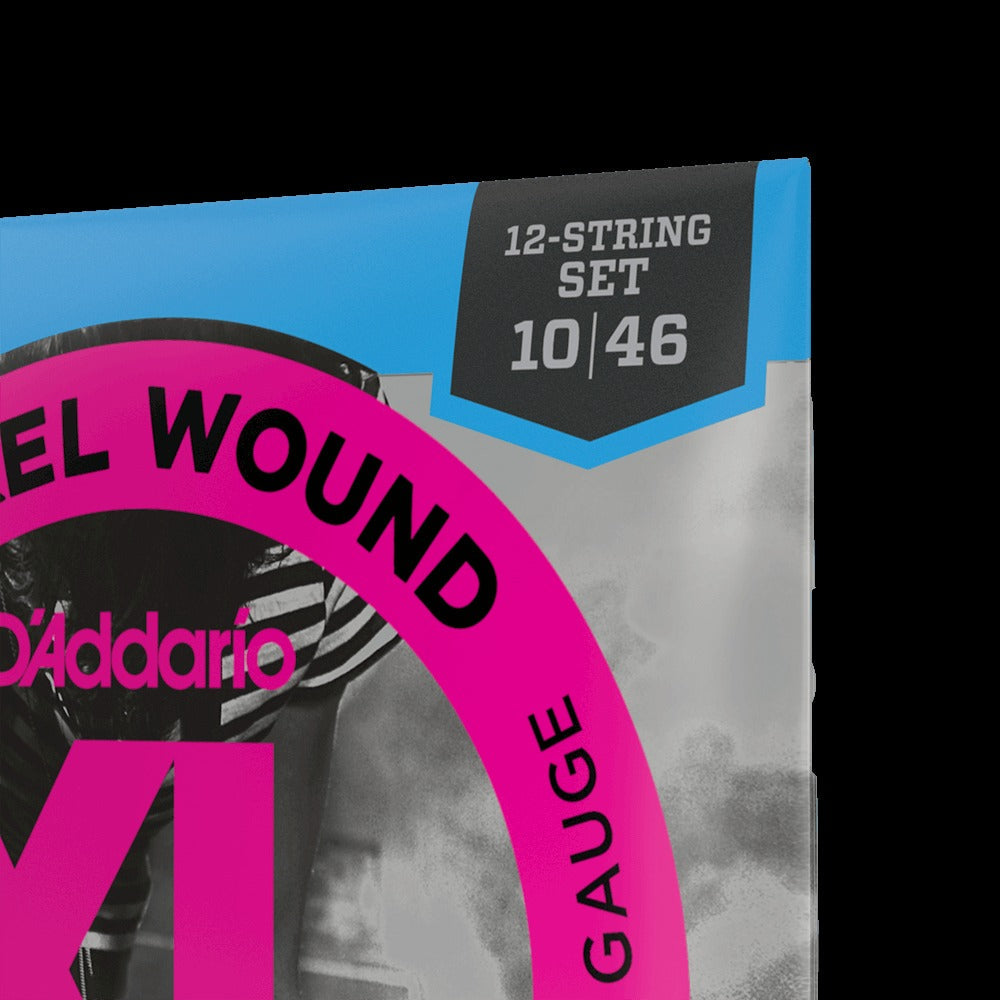 10-46 Regular Light 12-String, XL Nickel Electric Guitar Strings
