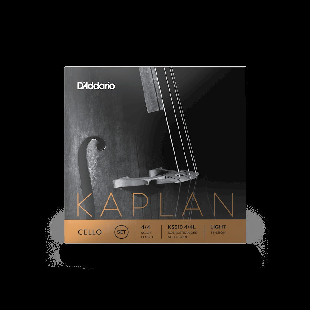 Kaplan Cello String Set, 4/4 Scale, Light Tension