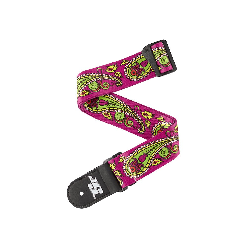 Joe Satriani Guitar Strap, Paisley Purple