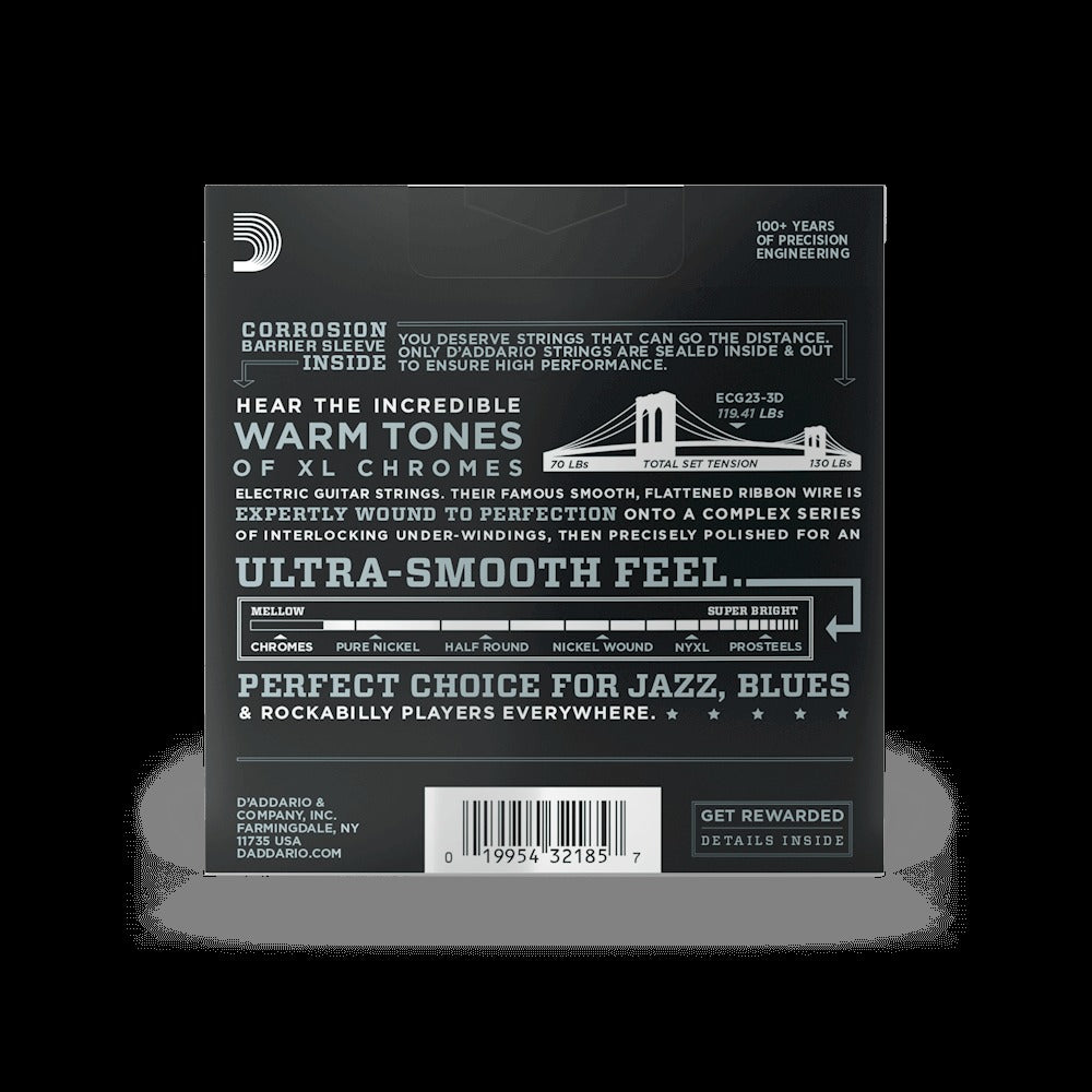 10-48 Extra Light, XL Chromes Electric Guitar Strings