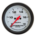 Autometer 2-5/8" ANALOG 8:1-18:1 AFR Air/Fuel Ratio-Wideband Gauge Phantom | Universal (5879)