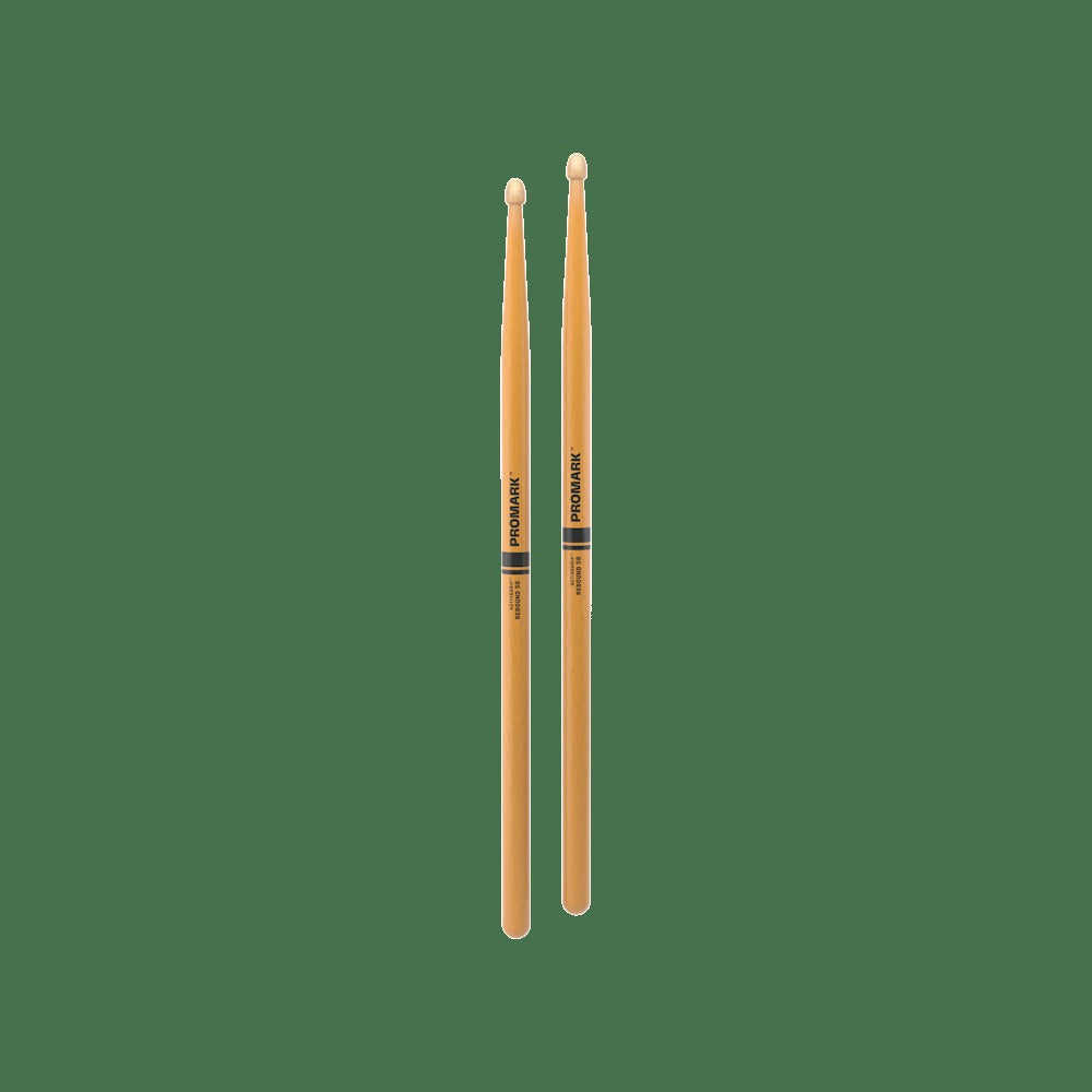 Rebound 5B ActiveGrip Clear Hickory Drumstick, Acorn Wood Tip