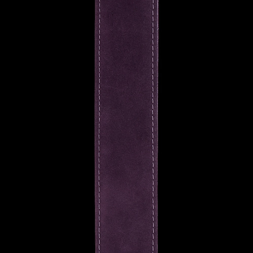 Suede Guitar Strap, Purple