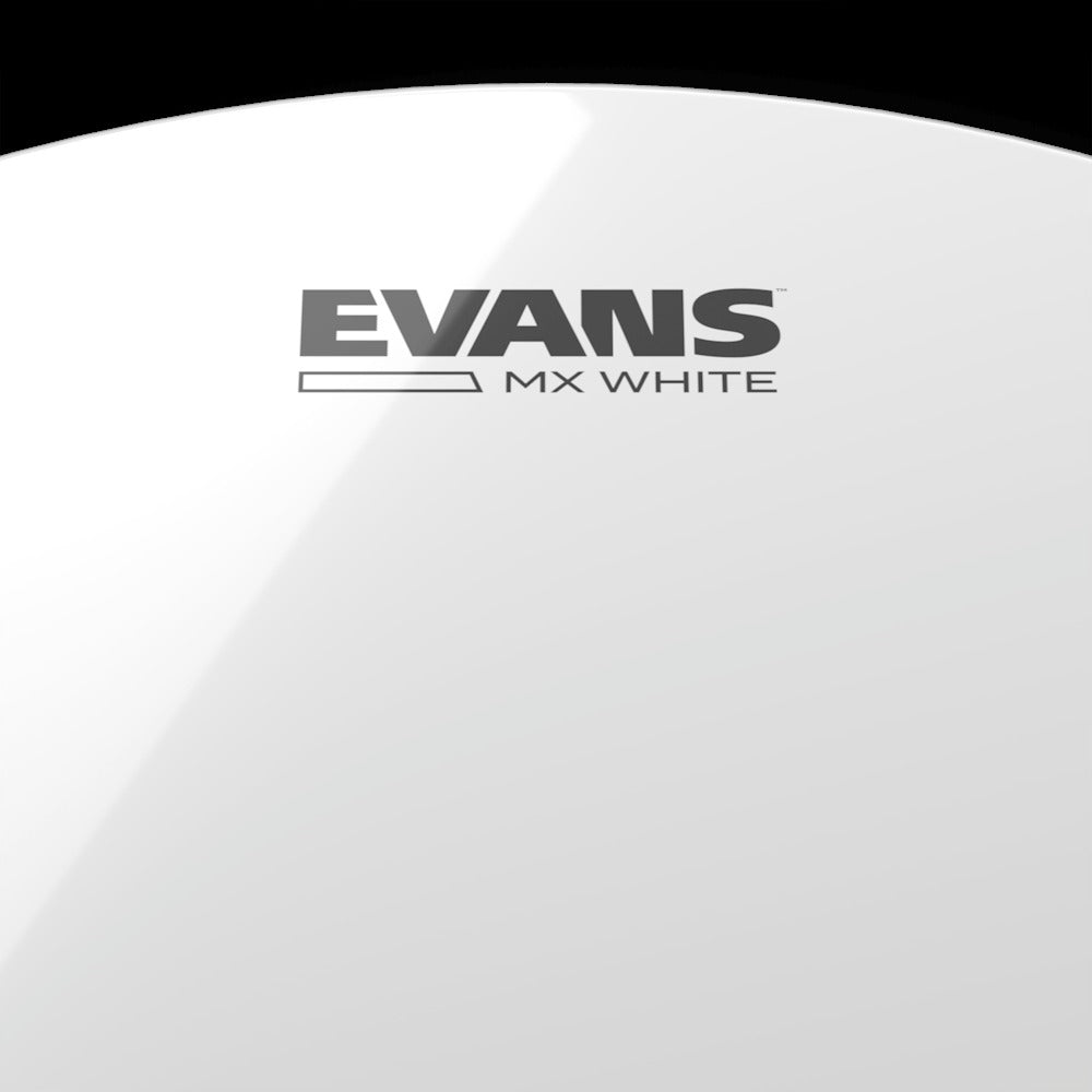 MXTM White Marching Tenor Drumhead