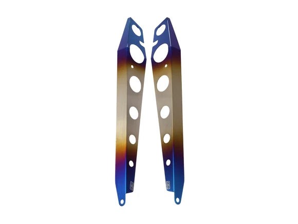 GrimmSpeed Titanium Fender Shrouds | 2015-2021 Subaru WRX STI (GRM.1066.1.TI)