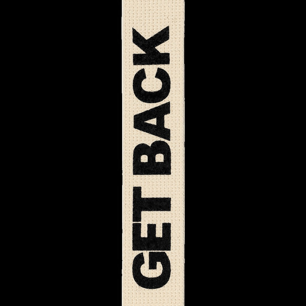 Beatles Cotton Guitar Strap, Get Back