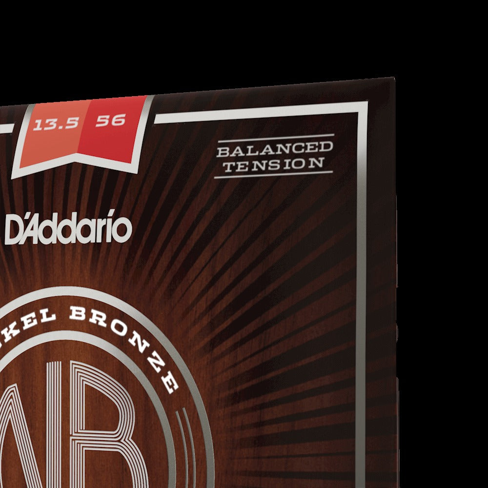 13.5-56 Medium Balanced Tension, Nickel Bronze Acoustic Guitar Strings