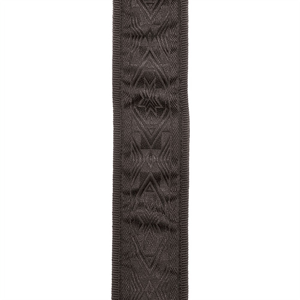 Planet Lock Locking Guitar Strap, Black Satin