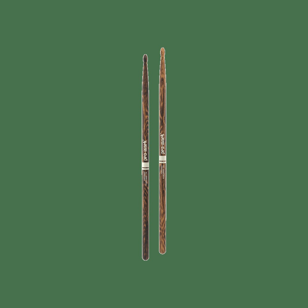 Classic Forward 7A FireGrain Hickory Drumstick, Oval Wood Tip