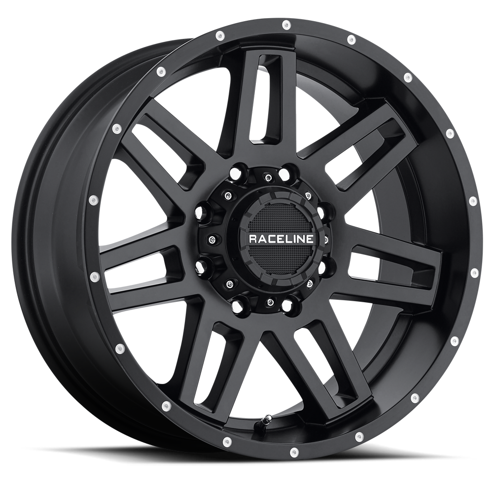 Raceline Wheels Injector Satin Black 20x9 | 5x114.3/5x127 (931B-29096-00)