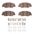 DFC Front 4000 HybriDynamic Brake Pads and Hardware Kit | 22-26 Honda Civic / 19-22 Insight (4000-2185-01)