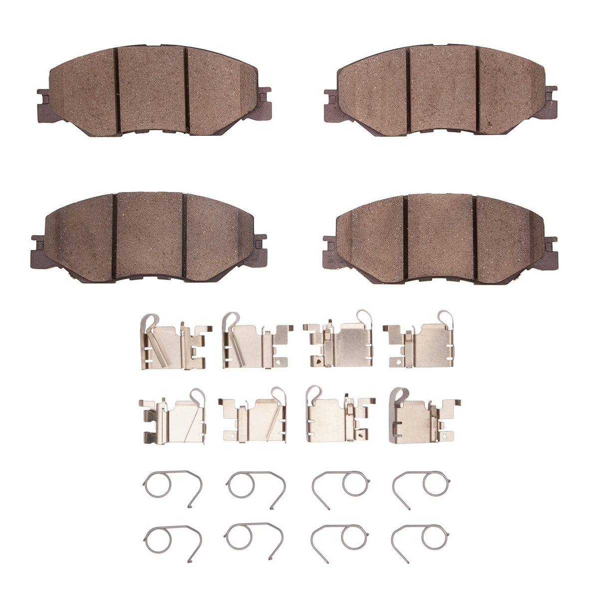 DFC Front 4000 HybriDynamic Brake Pads and Hardware Kit | 22-26 Honda Civic / 19-22 Insight (4000-2185-01)