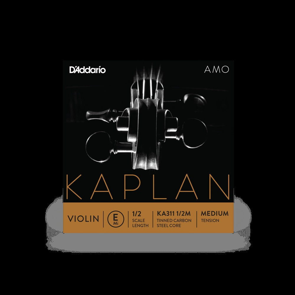 Kaplan Amo Violin String Set, 1/2 Scale, Medium Tension
