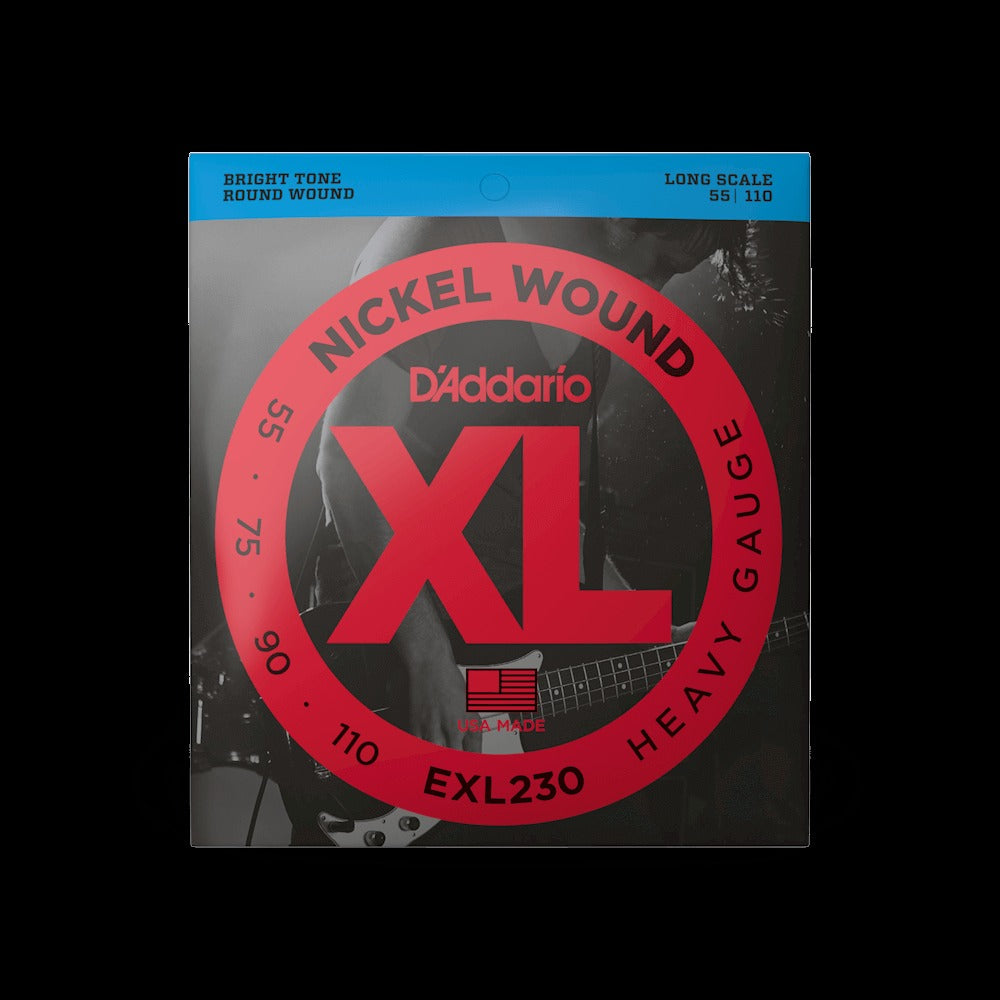 55-110 Heavy, Long Scale, XL Nickel Bass Strings