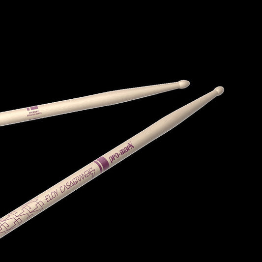 Eloy Casagrande Signature Raw Hickory Drumstick, Wood Tip