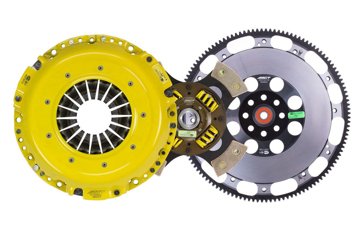 ACT Extreme Race Sprung 4-Pad Clutch Kit | 06-26 WRX / 06-08 Forester XT / 05-12 Legacy GT / 05-09 Outback XT (SB12-XTG4)