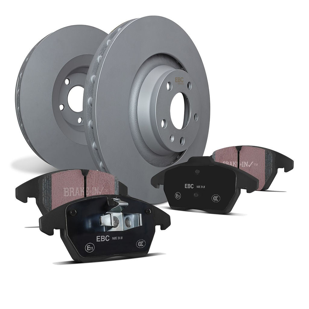 EBC Brakes S1K Ultimax Pad & Plain Rotor Rear Kit | 2022-2026 Honda Civic Si (S1KR1853)