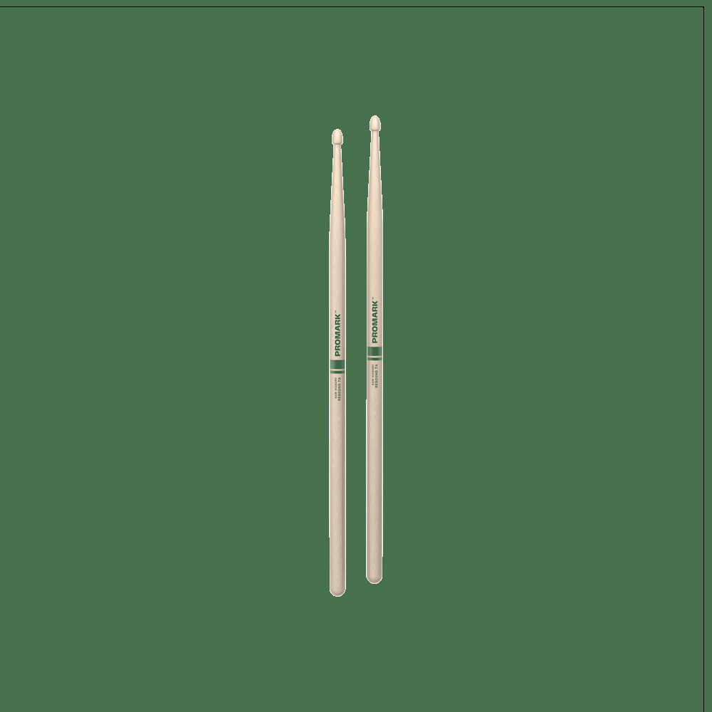 Rebound 7A Raw Hickory Drumstick, Acorn Wood Tip