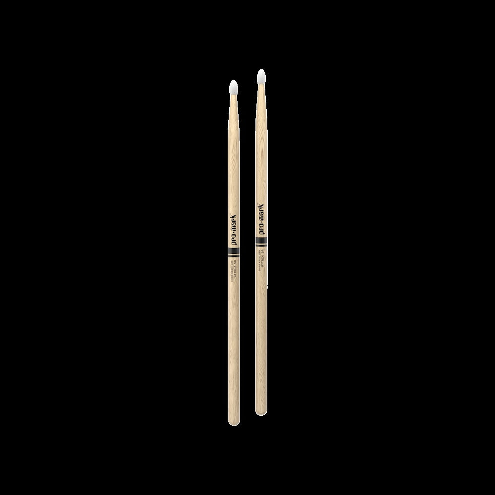 Classic Attack 5A Shira Kashi Oak Drumstick, Oval Nylon Tip